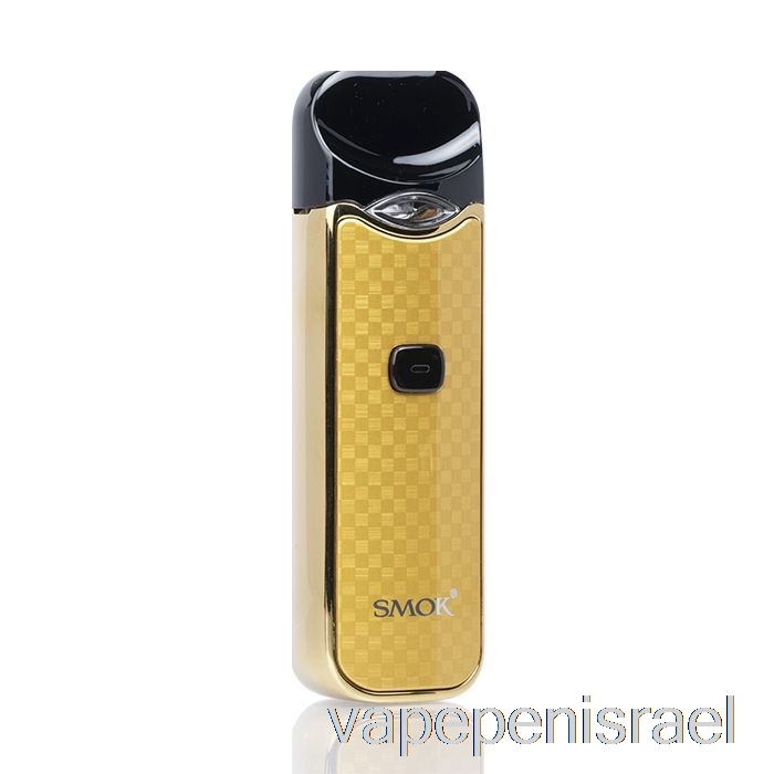 חד פעמי Vape Israel Smok Nord 15w ערכת פוד זהב סיבי פחמן